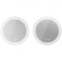 Duravit HP7487S00006000 - Happy D.2 Plus Icon Version Mirror with Lighting White