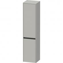 Duravit K21329L07070000 - Duravit Ketho.2 15 3/4'' x 69 1/4'' Wall Mount Linen Cabinet in Matte Concrete