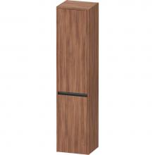 Duravit K21329L79790000 - Duravit Ketho.2 15 3/4'' x 69 1/4'' Wall Mount Linen Cabinet in Natural Walnut