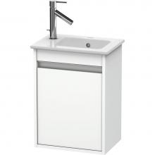 Duravit KT6417R1818 - Ketho One Door Wall-Mount Vanity Unit White