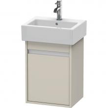 Duravit KT6630L9191 - Duravit Ketho Wall-Mount Vanity Unit Taupe