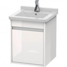 Duravit KT6662L2222 - Ketho Wall-Mount Vanity Unit White