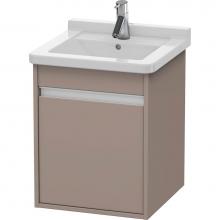 Duravit KT6662L4343 - Ketho Wall-Mount Vanity Unit Basalt