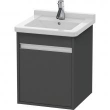 Duravit KT6662L4949 - Ketho Wall-Mount Vanity Unit Graphite