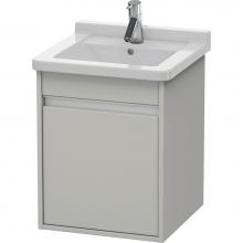 Duravit KT6662R0707 - Ketho Wall-Mount Vanity Unit Concrete Gray