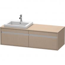 Duravit KT6797L7575 - Duravit Ketho Vanity Unit Wall-Mounted  Linen