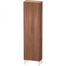 Duravit LC1171L7979 - Duravit L-Cube 19 5/8'' x 69 1/4'' Wall Mount Linen Cabinet in Natural Walnut
