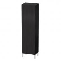 Duravit LC1181R1616 - Duravit L-Cube 19 5/8'' x 69 1/4'' Wall Mount Linen Cabinet in Black Oak