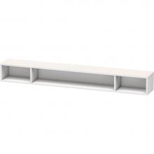Duravit LC120102222 - L-Cube Wall Shelf with Three Compartments White