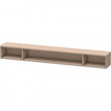 Duravit LC120107575 - L-Cube Wall Shelf with Three Compartments Linen