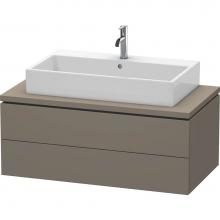 Duravit LC581909090 - Duravit L-Cube Vanity Unit for Console  Flannel Gray Satin Matte