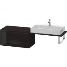 Duravit LC582904040 - L-Cube Low Cabinet For Console Black