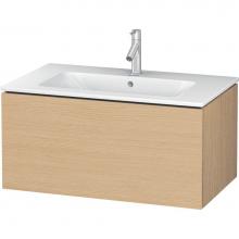 Duravit LC614103030 - Duravit L-Cube 32 1/4'' Wall Mount One Drawer Single Vanity Cabinet in Natural Oak, Sink