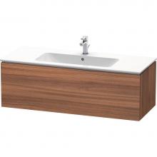 Duravit LC614307979 - Duravit L-Cube 48'' Wall Mount One Drawer Single Vanity Cabinet in Natural Walnut, Sink