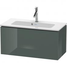 Duravit LC615703838 - Duravit L-Cube One Drawer Wall-Mount Vanity Unit Dolomite Gray