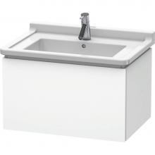 Duravit LC616401818 - L-Cube Wall-Mount Vanity Unit White