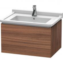 Duravit LC616407979 - L-Cube Wall-Mount Vanity Unit Walnut
