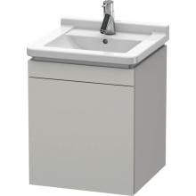 Duravit LC6168L0707 - Duravit L-Cube Vanity Unit Wall-Mounted  Concrete Gray Matte