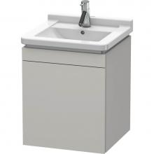 Duravit LC6168R0707 - Duravit L-Cube Vanity Unit Wall-Mounted  Concrete Gray Matte