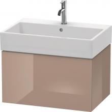 Duravit LC617608686 - Duravit L-Cube One Drawer Wall-Mount Vanity Unit Cappuccino