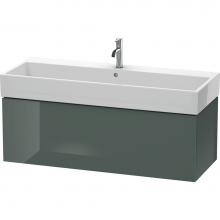 Duravit LC617903838 - Duravit L-Cube One Drawer Wall-Mount Vanity Unit Dolomite Gray