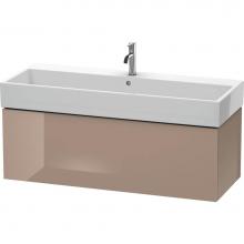 Duravit LC617908686 - Duravit L-Cube One Drawer Wall-Mount Vanity Unit Cappuccino