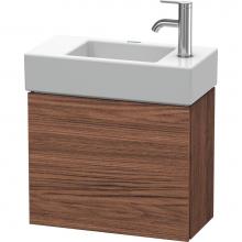 Duravit LC6246L2121 - L-Cube One Door Wall-Mount Vanity Unit Walnut Dark