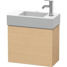 Duravit LC6246R3030 - L-Cube One Door Wall-Mount Vanity Unit Natural Oak