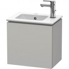 Duravit LC6272L0707 - L-Cube Wall-Mount Vanity Unit Concrete Gray