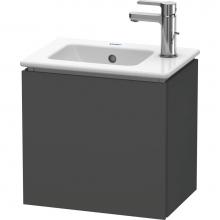 Duravit LC6272L4949 - L-Cube Wall-Mount Vanity Unit Graphite