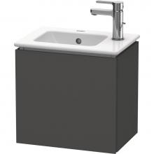 Duravit LC6272R4949 - L-Cube Wall-Mount Vanity Unit Graphite