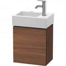 Duravit LC6293L7979 - L-Cube One Door Wall-Mount Vanity Unit Walnut