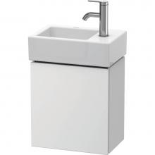 Duravit LC6293R1818 - L-Cube One Door Wall-Mount Vanity Unit White