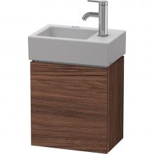 Duravit LC6293R2121 - L-Cube One Door Wall-Mount Vanity Unit Walnut Dark