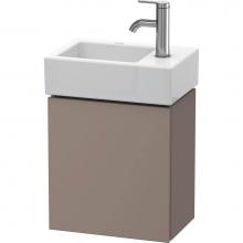 Duravit LC6293R4343 - L-Cube One Door Wall-Mount Vanity Unit Basalt