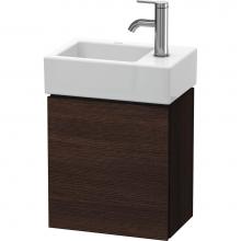 Duravit LC6293R5353 - Duravit L-Cube One Door Wall-Mount Vanity Unit Chestnut Dark