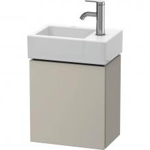 Duravit LC6293R9191 - L-Cube One Door Wall-Mount Vanity Unit Taupe