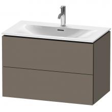 Duravit LC630709090 - Duravit L-Cube Vanity Unit Wall-Mounted  Flannel Gray Satin Matte