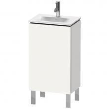 Duravit LC6580L1818 - L-Cube One Door Floorstanding Vanity Unit White