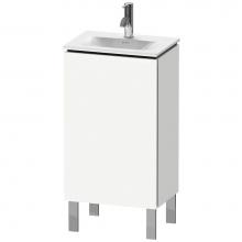 Duravit LC6580R1818 - L-Cube One Door Floorstanding Vanity Unit White