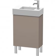 Duravit LC6751L4343 - L-Cube One Door Floorstanding Vanity Unit Basalt