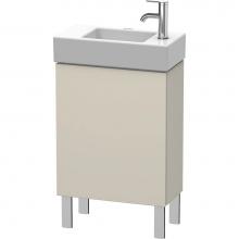 Duravit LC6751L9191 - L-Cube One Door Floorstanding Vanity Unit Taupe