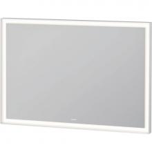 Duravit LC7382000006000 - Duravit L-Cube Sensor Control LED Mirror in Aluminum, 3500K
