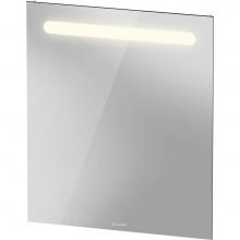Duravit N17951000006000 - Duravit No.1 Switch Control LED Mirror in Aluminum, 4000K