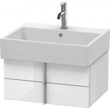 Duravit VA628508585 - Duravit Vero Air Vanity Unit Wall-Mounted  White High Gloss