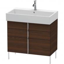 Duravit VA658706969 - Duravit Vero Air Floor Standing Vanity Unit  Brushed Walnut