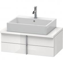 Duravit VE560708585 - Duravit Vero Two Drawer Vanity Unit For Console White