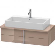 Duravit VE560908686 - Duravit Vero Two Drawer Vanity Unit For Console Cappuccino