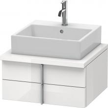 Duravit VE561508585 - Duravit Vero Two Drawer Vanity Unit For Console White