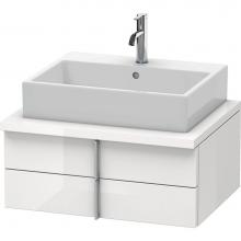 Duravit VE561608585 - Duravit Vero Two Drawer Vanity Unit For Console White